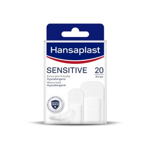 Hansaplast Sensitive Επίθεματα Πληγών, 20τμχ