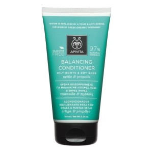 Apivita Conditioner Κρέμα Εξισορρόπησης για Μαλλιά με Λιπαρές Ρίζες & Ξηρές Άκρες με Τσουκνίδα & Πρόπολη, 150ml