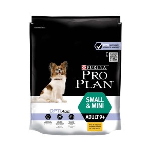 Purina Pro Plan Small & Mini Adult 9+ Κοτόπουλο, Πλήρης Ξηρά Τροφή για Μικρόσωμους και Μίνι Σκύλους, ηλικίας 9 ετών και άνω, 700gr