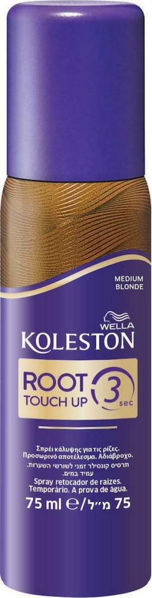 Wella Koleston Root Touch Up Σπρέι Ξανθό Μεσαίο, 75ml
