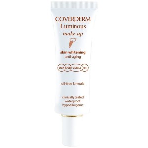 Coverderm Luminous Make Up Anti Aging SPF50+ Λευκαντικό Make Up Απόχρωση Νο. 2, 30ml