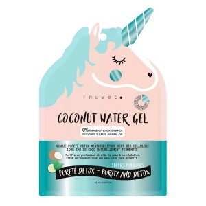 Inuwet Lemon & Minth Face Mask Coconut Water Gel Αντιοξειδωτική Μάσκα Προσώπου, 30ml