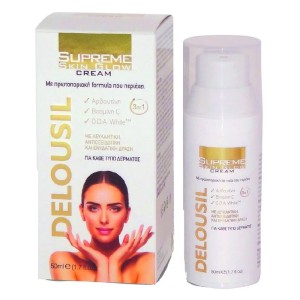 Delοusil Supreme Skin Glow Cream Λευκαντική Κρέμα, 50ml