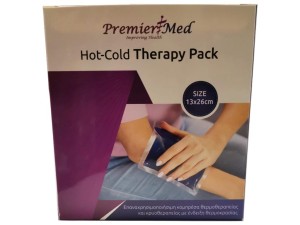 Premier Med Hot-Cold Therapy Pack Επαναχρησιμοποιήσιμη Κομπρέσα Θερμοθεραπείας & Κρυοθεραπείας 13x26cm, 1τμχ