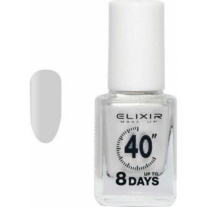 Elixir Make-Up Nail Polish 40 Βερνίκι Νυχιών Up To 8 Days 005 White Pearl, 13ml