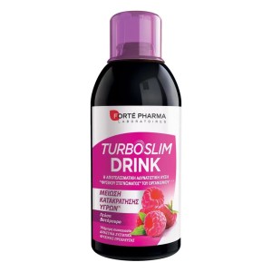 Forte Pharma Turboslim Drink Πρόγραμμα Αδυνατίσματος 10 ημέρων με Γεύση Βατόμουρο, 500ml