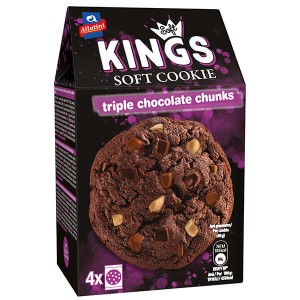 ΑΛΛΑΤΙΝΗ SOFT KINGS COOKIE 160gr. - (ΤΡΕΙΣ ΣΟΚΟΛΑΤΕΣ)