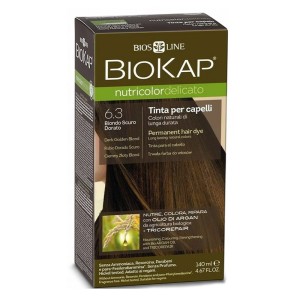 Biokap Nutricolor Delicato Βαφή Μαλλιών No 6.3 Ξανθό Σκούρο Χρυσαφί, 140ml