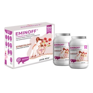 John Noa Eminoff Gynecology Συμπλήρωμα Διατροφής Φυσική Υποστήριξη για Γυναίκες στην Εμμηνόπαυση και Προεμμηνόπαυση, 2x50κάψουλες