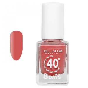 Elixir Make-Up Nail Polish Βερνίκι Νυχιών Up To 8 Days, 009 Reddish Brown