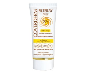 Coverderm Filteray Face Αντηλιακό Προσώπου SPF20, 50ml