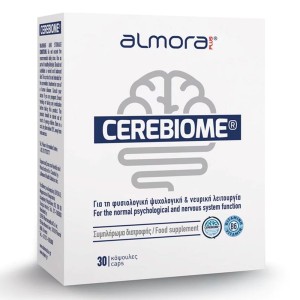Elpen Almora Plus Cerebiome για Φυσιολογική Ψυχολογική & Νευρική Λειτουργία, 30 κάψουλες