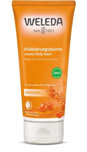 Weleda Sanddorn Creamy Body Wash Κρεμοντούς Σώματος με Ιπποφαές, 200ml