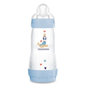 Mam Easy Start Anti-Colic Πλαστικό Μπιμπερό Κατά των Κολικών για 4+Μηνών Γαλάζιο (356SB),  320ml