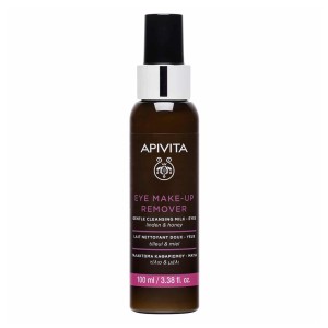 Apivita Eye Make Up Remover Ντεμακιγιάζ Ματιών Με Μέλι & Τίλιο, 100ml 