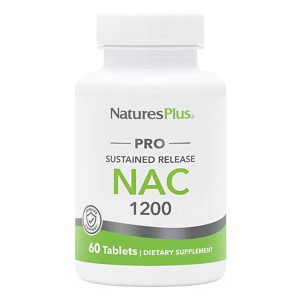  Natures Plus Pro NAC 1200mg Συμπλήρωμα Διατροφής, 60tabs