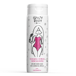 Hiskin Crazy Body Bath & Shower Gel With Illuminating Particles Αφρόλουτρο Marshmallow, 250ml