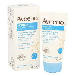 Aveeno Dermexa Fast & Long Lasting Itch Relief Balm Για τον Κνησμό Χωρίς Αρωμα, 75ml