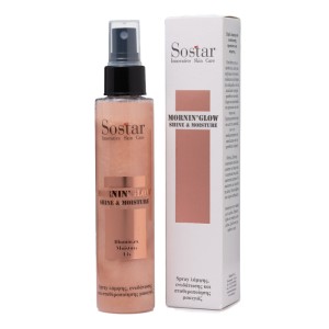 Sostar MorninGlow Shine & Moisture Σπρέι Λάμψης & Ενυδάτωσης Προσώπου & Σώματος, 125ml