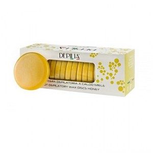 Depilia Αποτριχωτικό Ζεστό Κερί σε Δίσκους Honey Μέλι, 400ml 