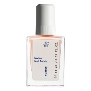 Korres No No Nail Polish Βερνίκι Νυχιών 20 Peach Blush, 11ml