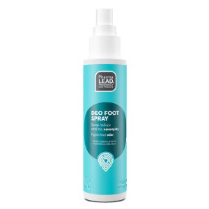 PharmaLead Deo Foot Spray Αποσμητικό Spray Ποδιών Κατά της Κακοσμίας & της Ανάπτυξης Μυκήτων, 100ml