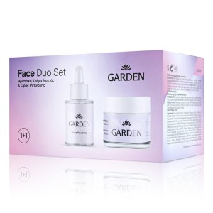 Garden Face Duo Σετ Περιποίησης No.5 για Αντιγήρανση με Κρέμα Νυκτός 50ml & Ορό Ρετινόλης 30ml, 1σετ