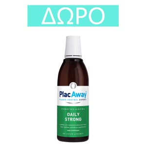 Plac Away Daily Care  Strong  Στοματικό Διάλυμα, 500ml