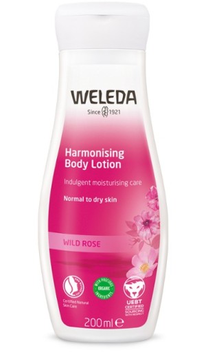 Weleda Wild Rose Γαλάκτωμα Περιποίησης Αγριο Τριαντάφυλλο, 200ml