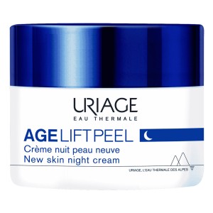 Uriage Age Lift Peel Αντιγηραντική Κρέμα Νύχτας Ρυτίδες Σφριγηλότητα Ατέλειες, 50ml