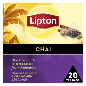 LIPTON ΜΑΥΡΟ ΤΣΑΙ ΠΥΡΑΜΙΔΑ (20x1,7gr) - (CHAI)