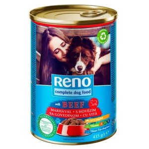 RENO ΣΚΥΛΟΤΡΟΦΗ ΚΟΝΣΕΡΒΑ 415gr - (ΒΟΔΙΝΟ)