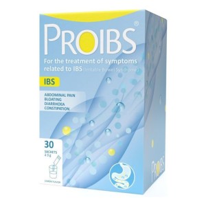 Proibs Lemon για την Αντιμετώπιση των Συμπτωμάτων του ΣΕΕ με Γεύση Λεμόνι, 30φακελάκια