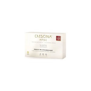 Labo Transdermic HFSC Complete Μan 200,Αγωγή Για Άντρες Αρχικό Στάδιο Αραίωσης και Προχωρημένη Τριχόπτωση, 10+10 Φιαλίδια x3.5ml