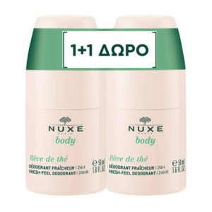 [e] Nuxe Promo Reve de The Duo Fresh-Feel Αποσμητικό 24h, 2x50ml