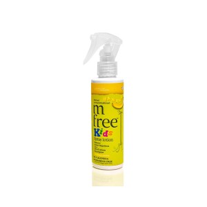 M Free Kids Natural Insect Repellent Spray Lotion Banana 125 ml