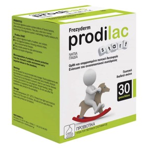 Frezyderm Prodilac Start Συμπλήρωμα Διατροφής για την Εντερική Χλωρίδα, 30 φακελίσκοι