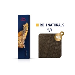 Wella Koleston Perfect Me+ Rich Naturals 5/1 καστανό ανοιχτό σαντρέ, 60ml 