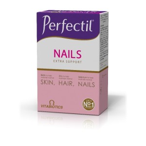 Vitabiotics Perfectil Plus Nails Συμπλήρωμα Διατροφής Για Μαλλιά Δέρμα Και Νύχια, 60tabs