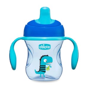Chicco Training Cup 6m+ Εκπαιδευτικό Κύπελο Μπλε, 200ml 