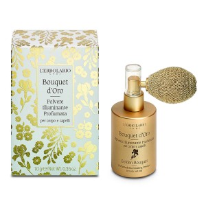 L’ Erbolario, Bouquet dOro Αρωματική Πούδρα Λάμψης, 10g