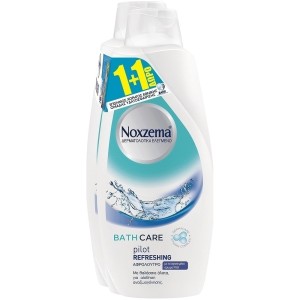 Noxzema Αφρόλουτρο Pilot Refreshing 2*750ml 1+1 Δώρο