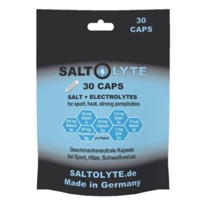 Saltolyte Salt & Electrolytes Κάψουλες Ηλεκτρολυτικών Συμπληρωμάτων για Αθλητές, 100κάψουλες