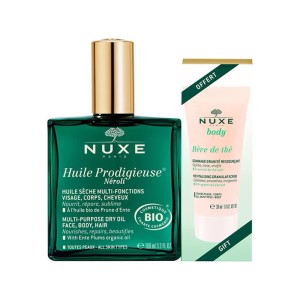 Nuxe Promo Set Huile Prodigieuse Neroli, 100ml & Δώρο Reve de The Revitalising Granular Scrub, 30ml