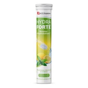 Forte Pharma Hydra Forte Hydration Booster Ηλεκτρολύτες, Βιταμίνες & Μέταλλα με Γεύση Μέντα-Λεμόνι, 24 αναβρ.ταμπλέτες