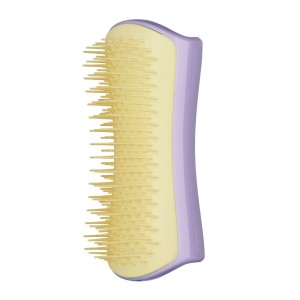 Pet Teezer Detangling & Dog Grooming Brush Βούρτσα για Σκυλιά Μικρού Μεγέθους Μωβ/Κίτρινο, 1τμχ
