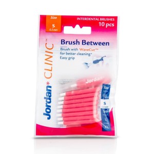 Jordan Clinic Brush Between Μεσοδόντια Βουρτσάκια 0.5mm (S), 10τμχ