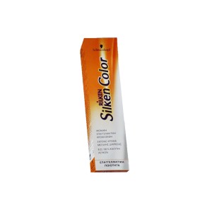 Schwarzkopf Silken Color 7.44 Ξανθό Έντονο Χάλκινο 60ml