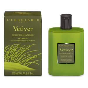 LErbolario Vetiver Ανδρικό Σαμπουάν Αφρόλουτρο, 250ml