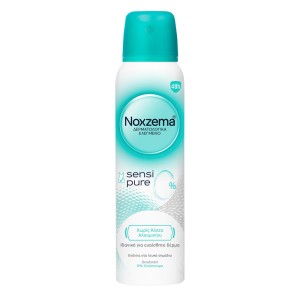 Noxzema Deo Spray Sensipure 0% Γυναικείο Αποσμητικό Spray για την Ευαίσθητη Επιδερμίδα, 150ml